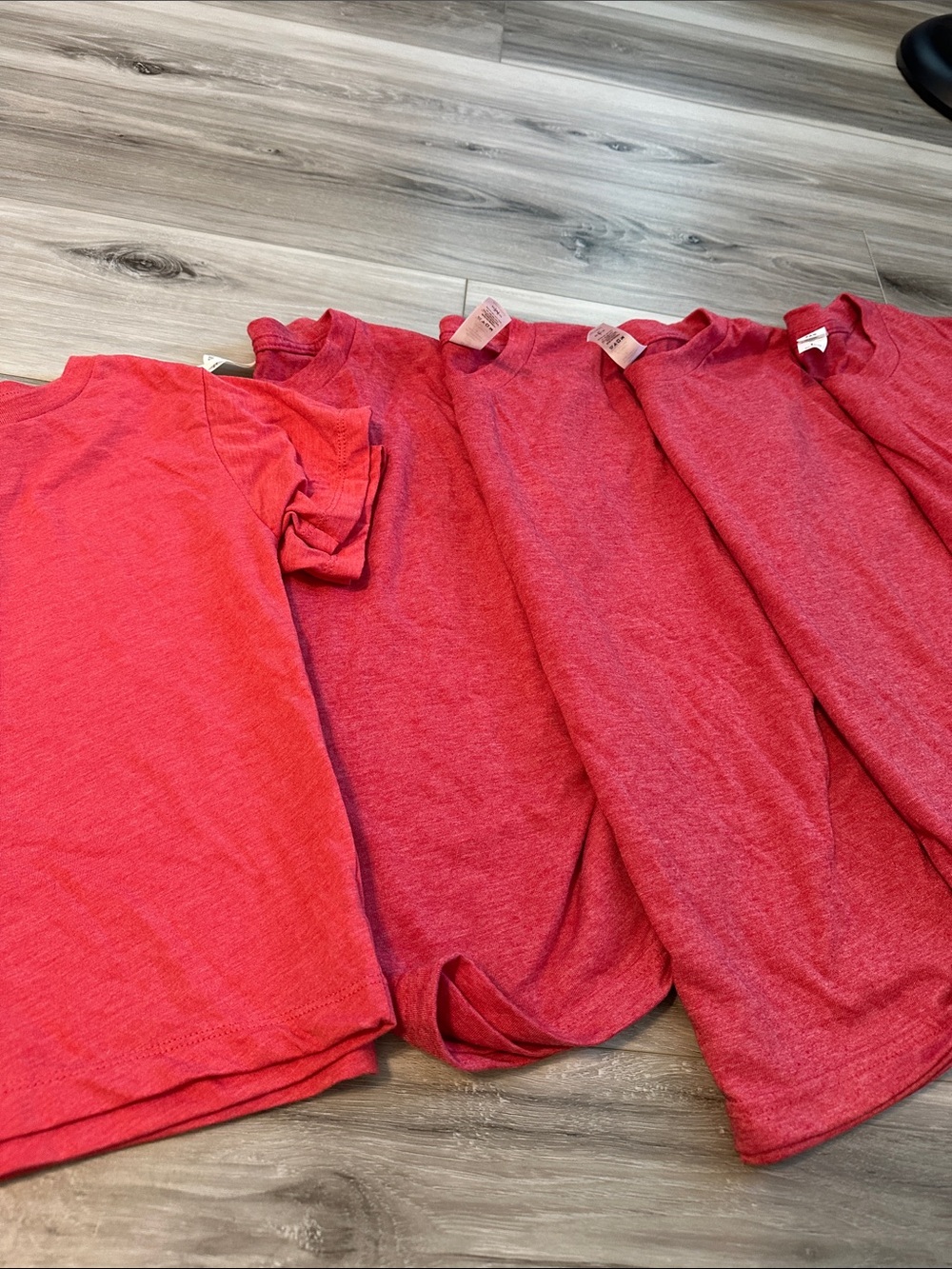 6 Kids Blank Shirts